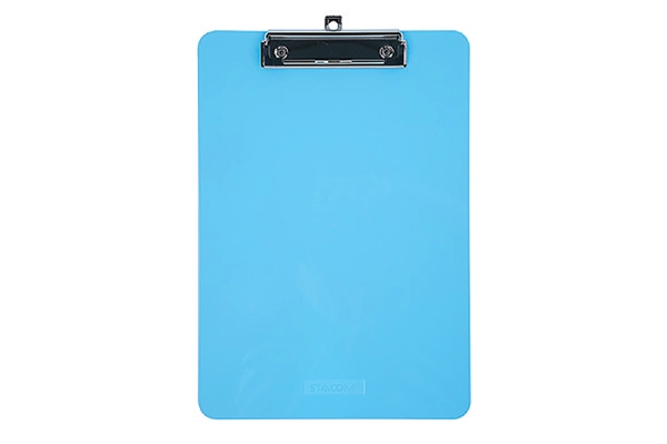 Stacom A4 Rigid Plastic Clipboard
